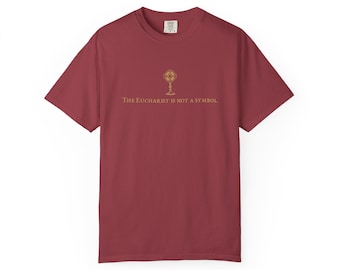 Monstrance Graphic T-shirt | Eucharistic Revival, Catholic Gift