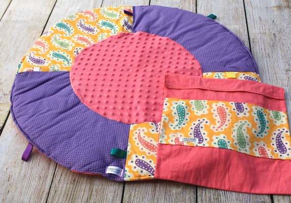 baby travel play mat