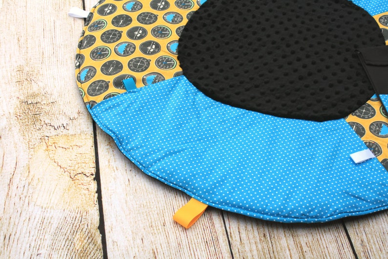 Travel Baby Play Mat Airplane Controls Playmat Baby Boy Etsy