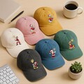 Christmas Character Embroidered Caps – Mickey, Minnie, Donald, Goofy, Santa Hat, Festive Holiday Style, Adjustable Baseball Hat Gifts product logo