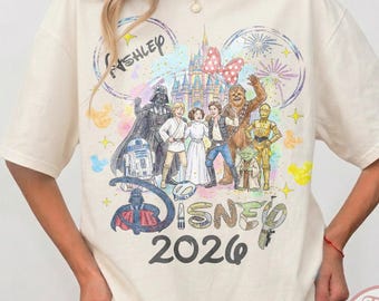 Vintage Star Wars Darth Vader T-Shirt - Retro Anakin Skywalker Graphic Tee - Classic Sci-Fi Movie Fan Gift - Dark Side Aesthetic Shirt