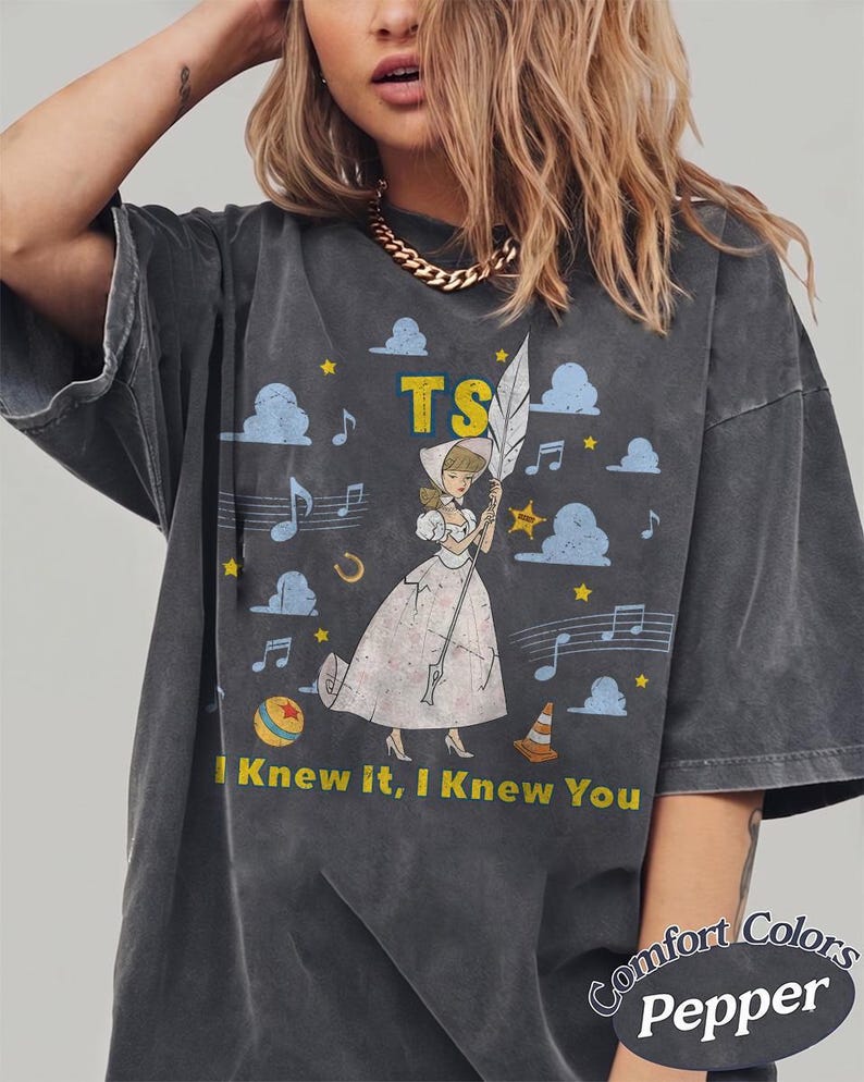 Vintage TS Shirt I Knew It I Knew You T-Shirt Toy Story Gift For Fan Girl Retro Movie Tee Trendy Graphic TShirt Aesthetic Outfit Clothes image 4