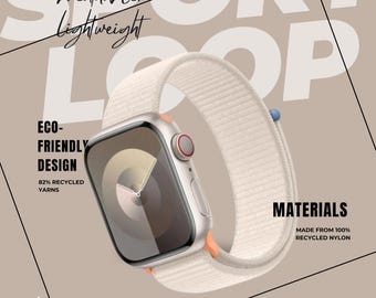 Sport Loop Watch Band Compatible with Apple Watch