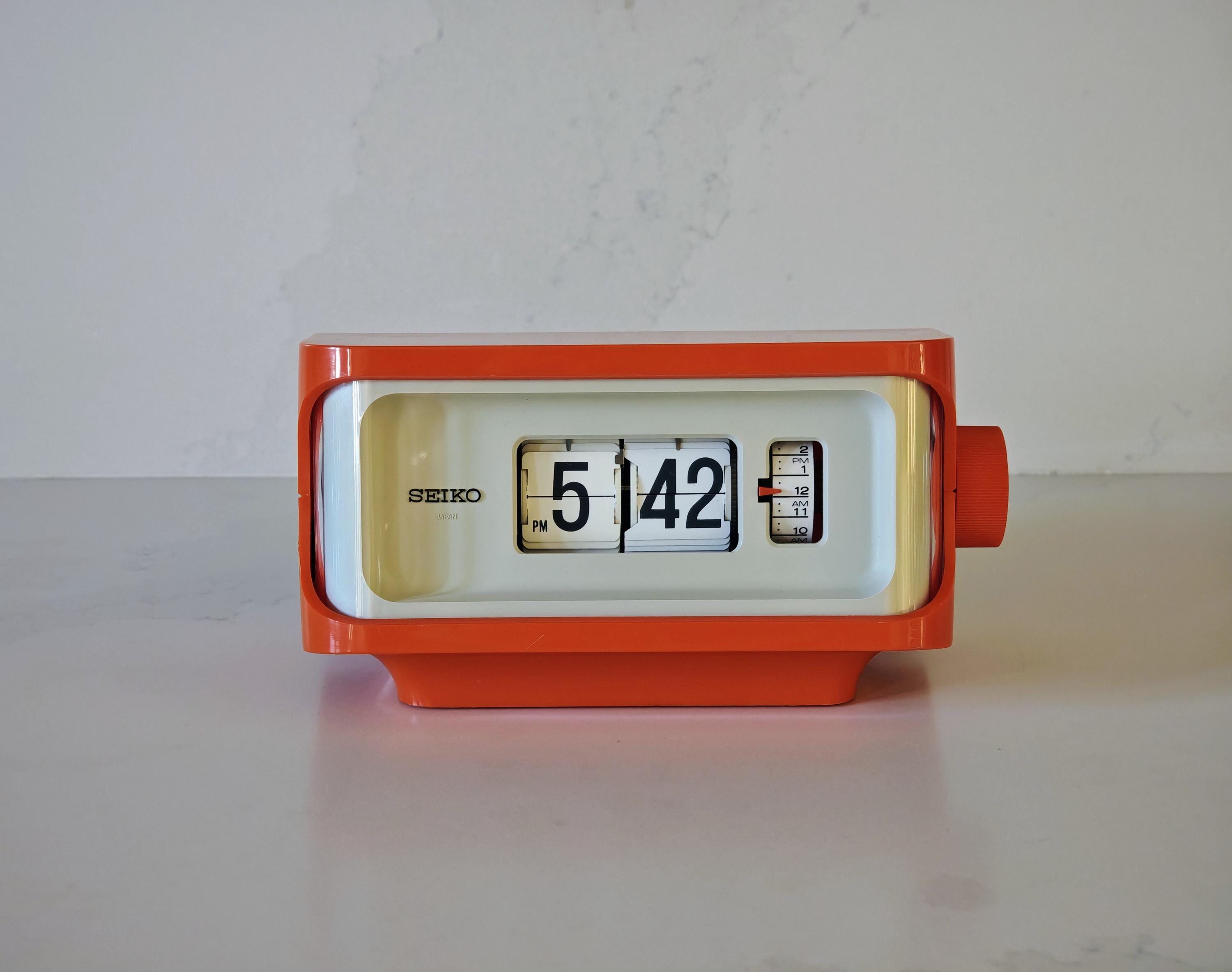 Vintage Seiko Flip Clock - Etsy