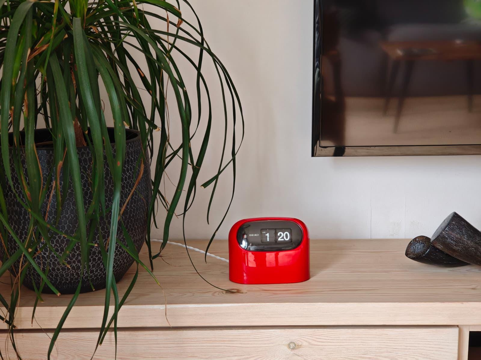 Restored 1970s Seiko Flip Clock SD502 - Glossy Red, US 110V - Etsy