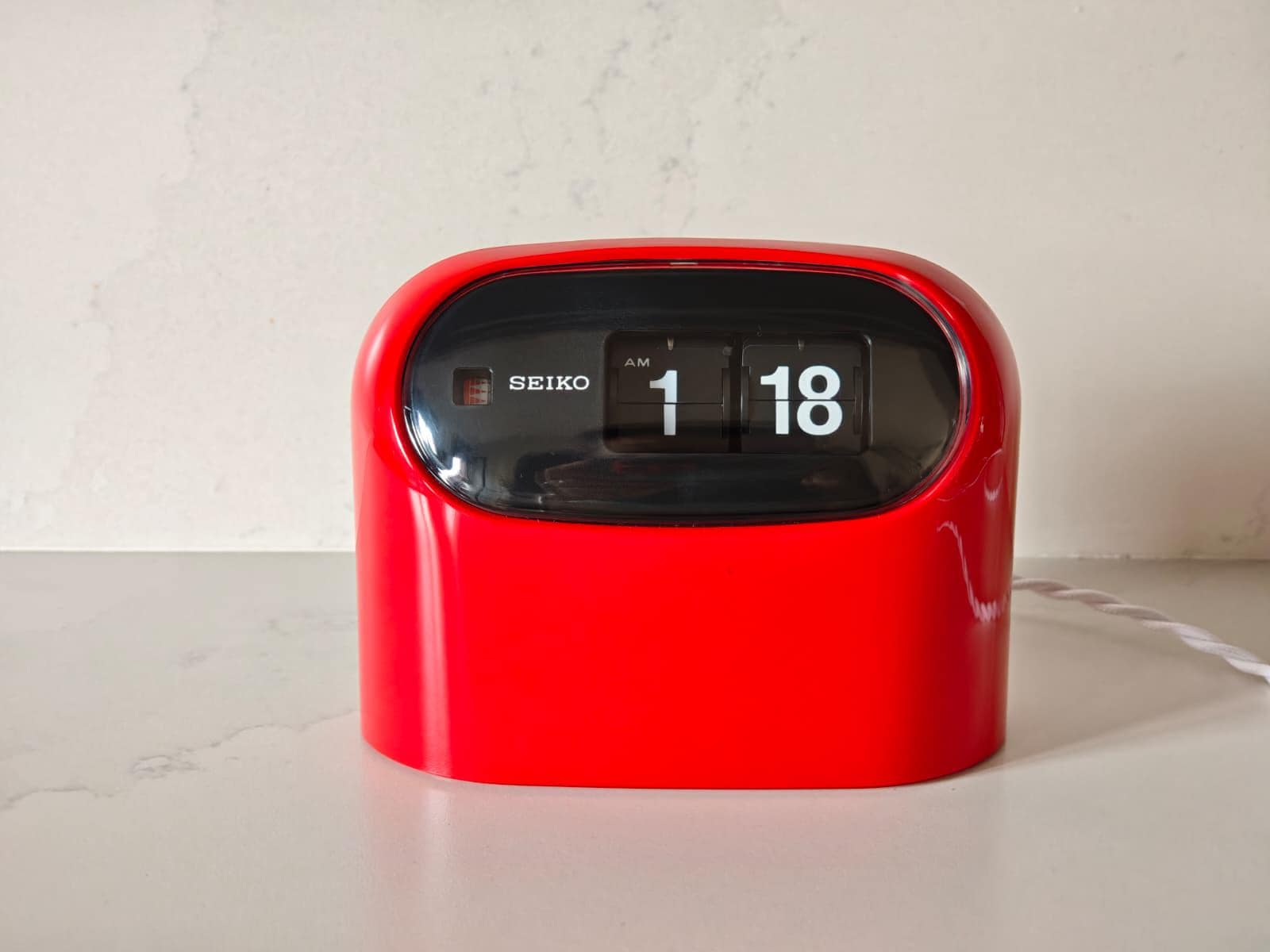 Restored 1970s Seiko Flip Clock SD502 - Glossy Red, US 110V - Etsy