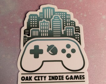 Oak City Indie Games Sticker