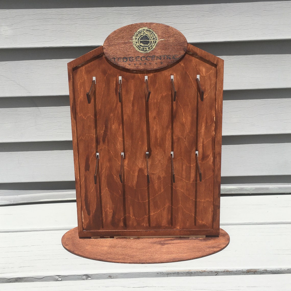 Keychain Laser Cut Display Stand, Keychain Display Stand, Craft Fair