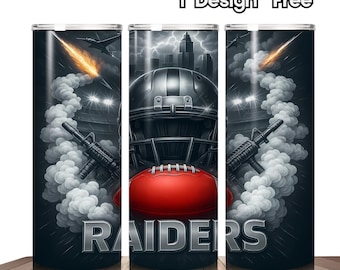 Sports Tumbler Wrap: Download digitale del design della mascotte del football