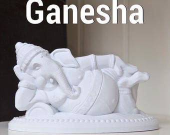 Ganesha Statue – Decorative Spiritual Figure | Modern Home Decor & Spiritual Gift