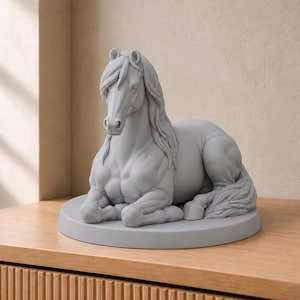 Figura araba reclinata STL e 3MF – File STL da 30 cm e 7 progetti originali | FehnFactory