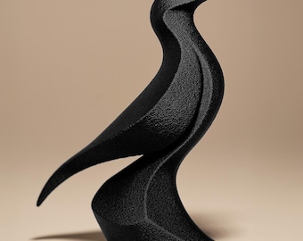 Bird Statue | Bird Figure Abstract | Modern sculpture | Dark Art Collection
