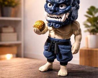 Figura Chibi del Perro Foo – Guardián Asiático | Figura Chibi del Perro Foo – Guardián Asiático Coleccionable