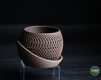 Mirage Orchid Planter | Modern 3D Printed Orchid Pot | Decorative Planter