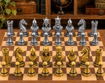 Abstract Geometry – Complete 32-Piece Chess Set | Modern Design | Made in Germany