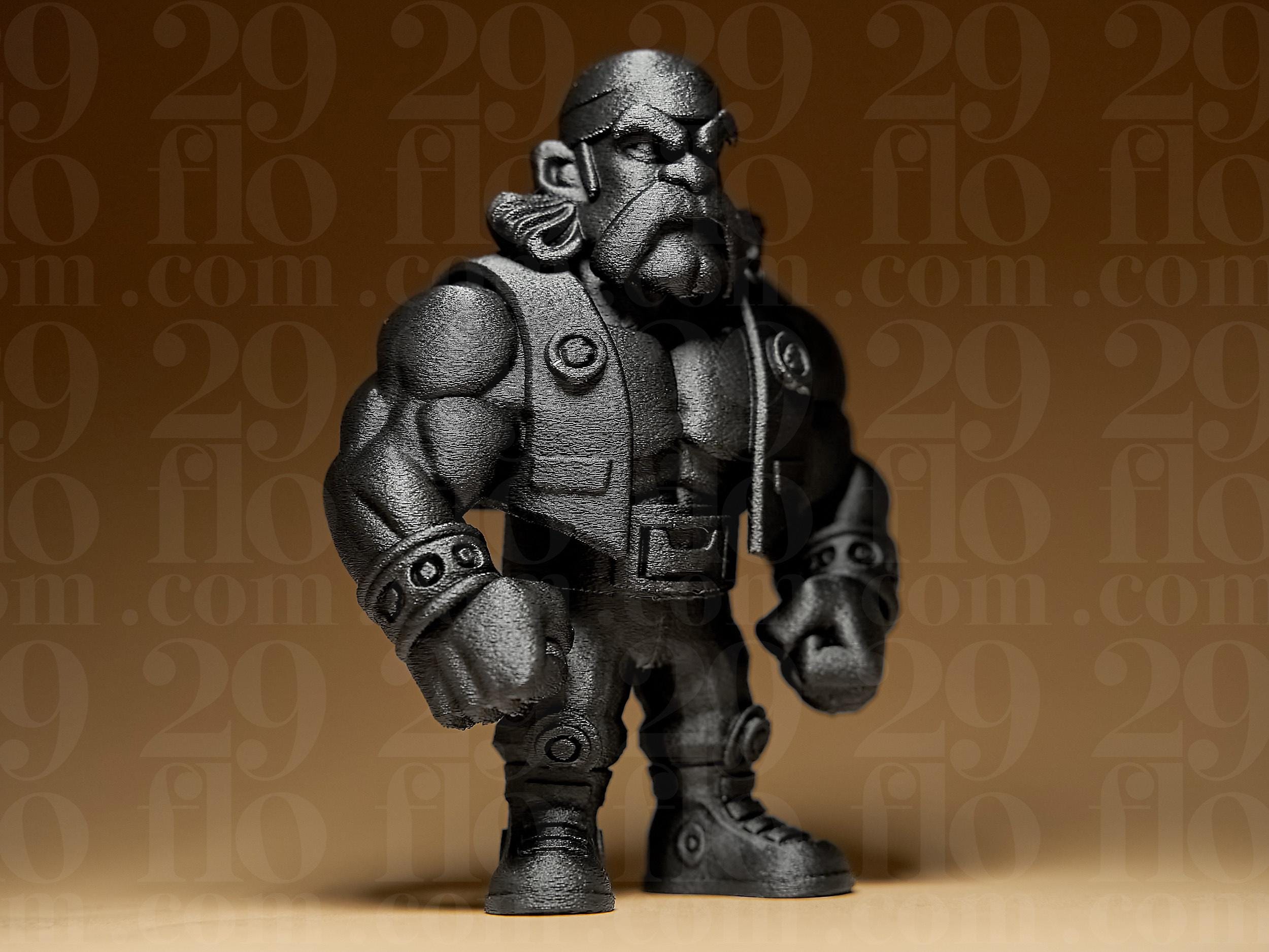 Cartoon Style Miniature | 3d-gedruckte Figur Im Comic-design ...