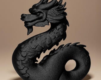 Dragon Statue Figurine | Dragon Sculpture | Asian Decor | Dark Art Collection