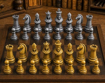 Royal Cathedral – Complete 32-Piece Chess Set | Historical Motif | Made in Germany