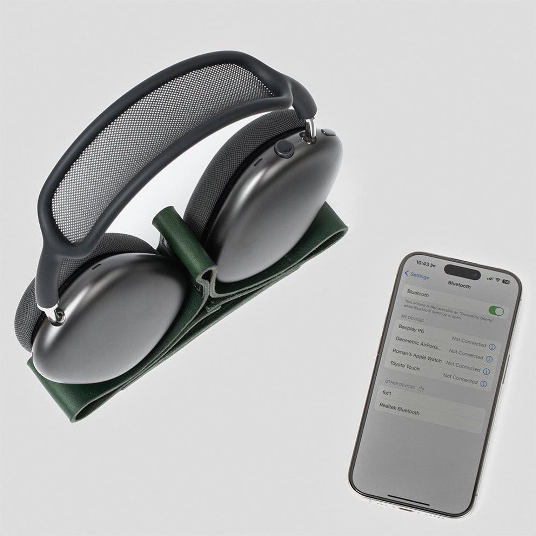 AirPods Max ブラック ケース スタンド ROUNKIN AirPods Max 専用 充電スタンド M3 ドック アクセサリー 充電