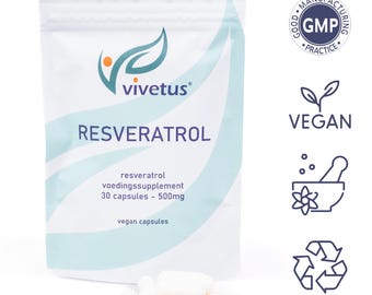 Vivetus® Resveratrol - 30 capsules - 500mg