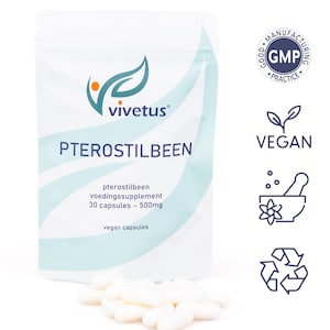 Vivetus® Pterostilben - 30 Kapseln - 500mg