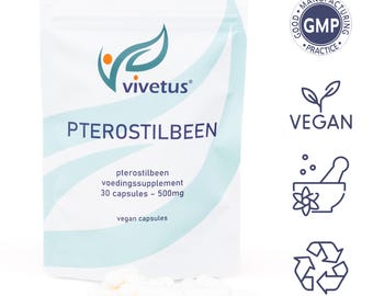 Vivetus® Pterostilbene - 30 capsules - 500mg