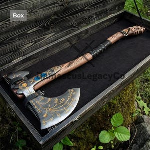 Handmade Leviathan Axe Replica: God of War Kratos Cosplay Prop