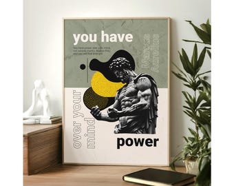 Marcus Aurelius Meditations Quote: Digital Wall Art, Stoicism Poster Philosophy Print (Instant Download)