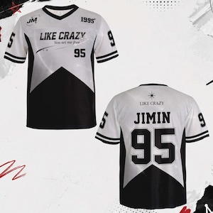 Jimin 95 Jersey - Etsy