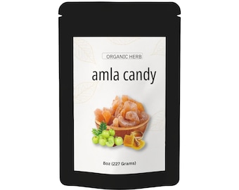 Organic Amla Candy: Indian Gooseberry, Vitamin C Immunity Boost