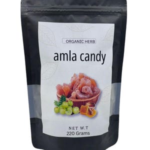Organic Amla Candy: Indian Gooseberry, Vitamin C Immunity Boost