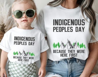Maglietta Native Heritage – Maglietta grafica per la giornata dei popoli indigeni adatta a tutte le età