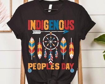 T-shirt coloré de la fête des Autochtones – T-shirt graphique attrape-rêves Native Heritage