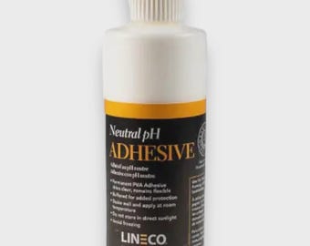 Lineco PVA Kleber neutral PH - 1 x 235ml / 8 oz Pappe Rahmung Handwerk geklebt Kinder Kinder DIY