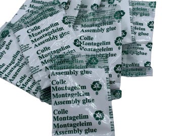 10 x Woodbond PVA Kleber Beutel 15g Bilderrahmen Montage Holzkleber Handwerk Hobby