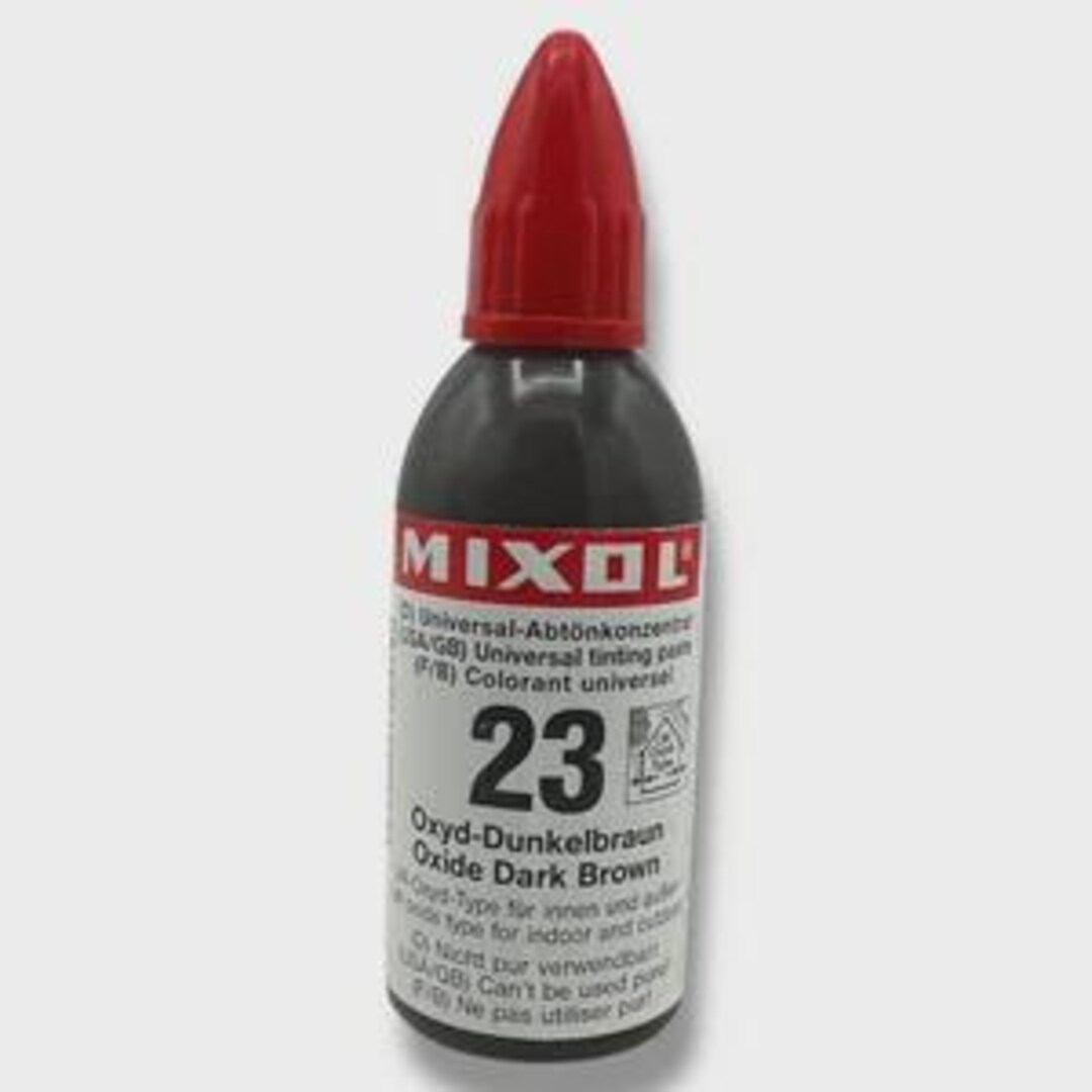 Oxide Dark Brown Mixol Stainer 20ml Bottle Highly Concentrated Water or ...