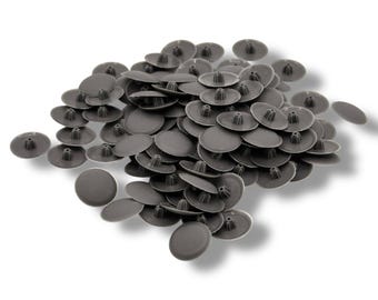 Cache-vis gris anthracite Vis Bifix™ Vis Pozi Phillips Snap On 6-8 g Pz2 Ph2 Push Fix