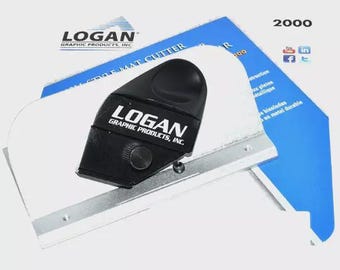 Vintage Logan Compact Mat Cutter 301-S With Box and Manual, 32