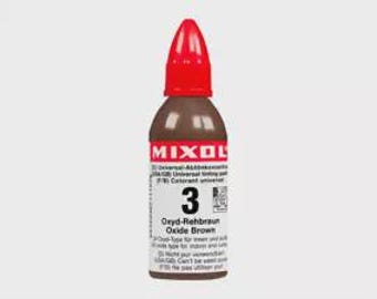 Oxidebruine Mixol Stainer Fles van 20 ml Hooggeconcentreerd water- of olieachtige vloeistof