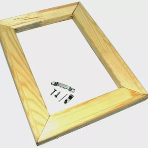 20&quot;x16&quot; Canvas Stretcher Bar Frame Kit: 19mm Deep with Hanging Kit