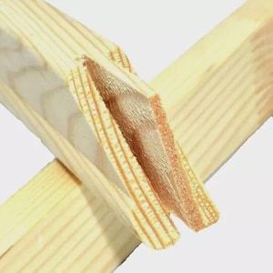 19mm Canvas Stretcher Bar Pair: FSC Baltic Pine, Professional Quality