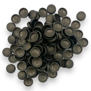 Dome Screw Cover Caps Anodised Bronze, Two Piece Matt 10/12g Snap-Caps™ Screws