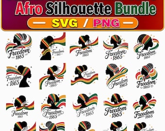 Libertà 1865, Pacchetto PNG Juneteenth, Donne nere africane melanina png, Donne nere Juneteenth, Illustrazione di libertà delle donne nere