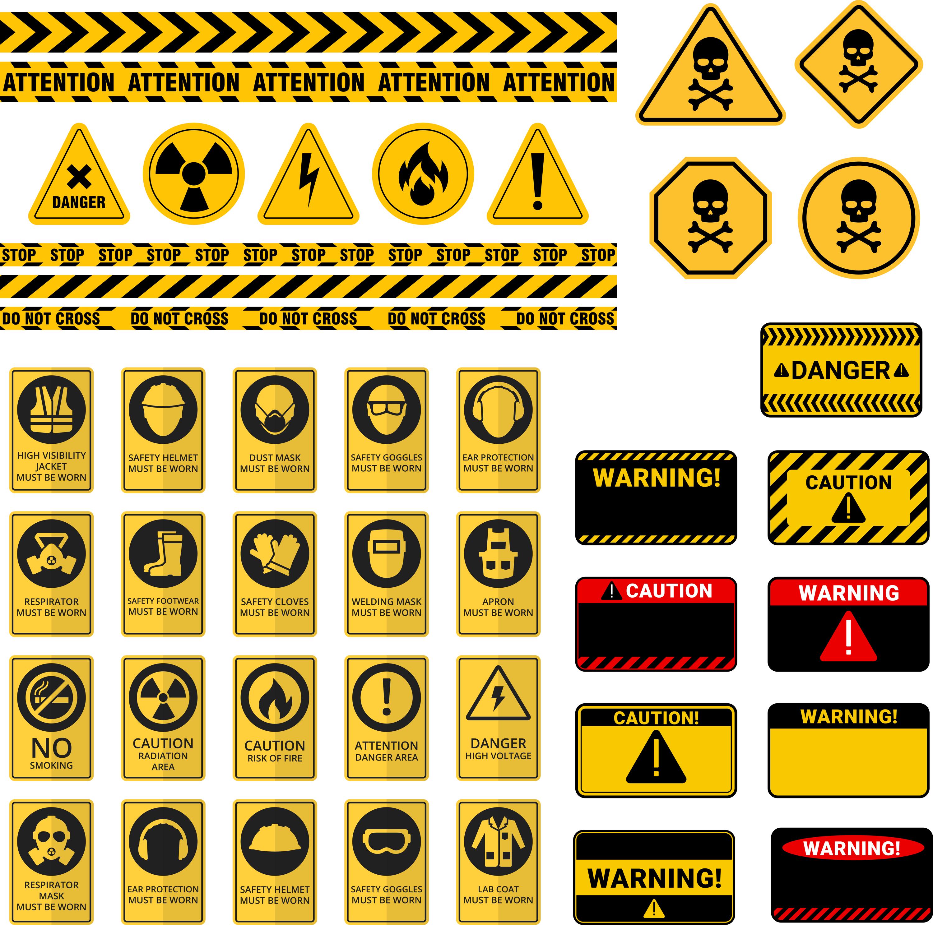 Caution road signs - Etsy België, image size:3000x2975