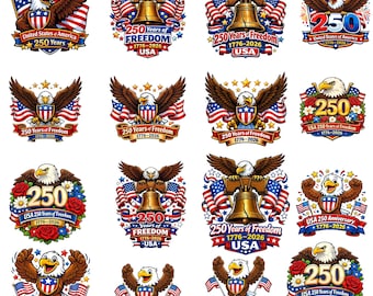 Immagine clipart di un'aquila patriottica, 4 luglio USA Freedom PNG (file SVG)