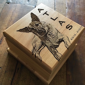 Small pet urn (35 lbs or less)