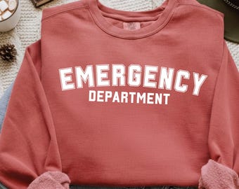 Retro ER Nurse PNG, Emergency Department Shirt Design (Digital Download)