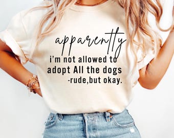 Funny Dog Mom PNG, Rescue Dog Graphic (Digital Download)