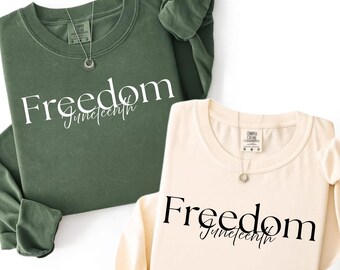 Freedom Juneteenth PNG, depuis 1865 Freeish, Black Power, mois de l'histoire des Noirs, sublimation