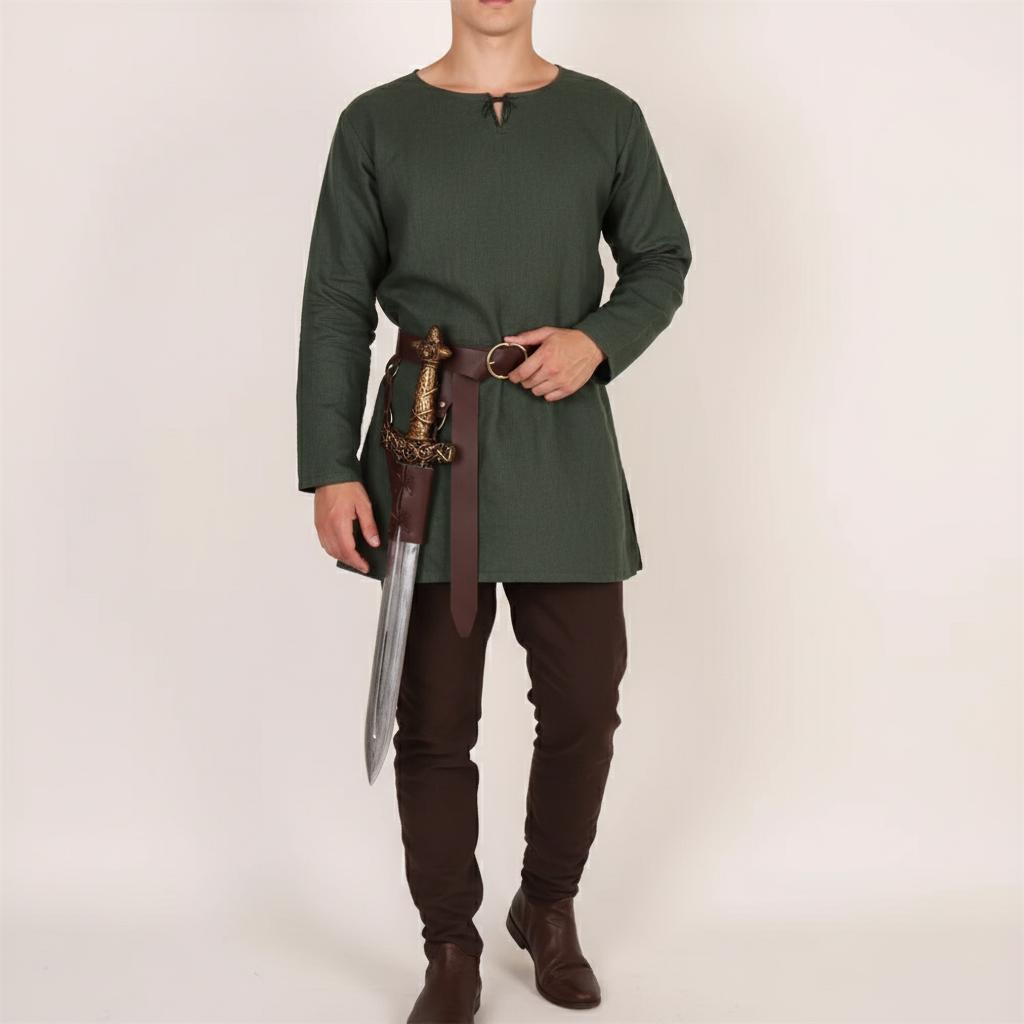 Knight Scarf Medieval Knight Sword Belt & Scabbard | Cosplay Stage Party Costume ...